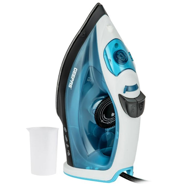 Geepas 1600W Multifunctional Steam Iron For Crisp Ironed Clothes -